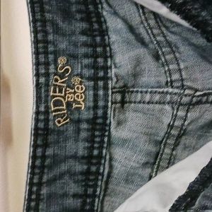 Size 16 Riders cargo blue jeans